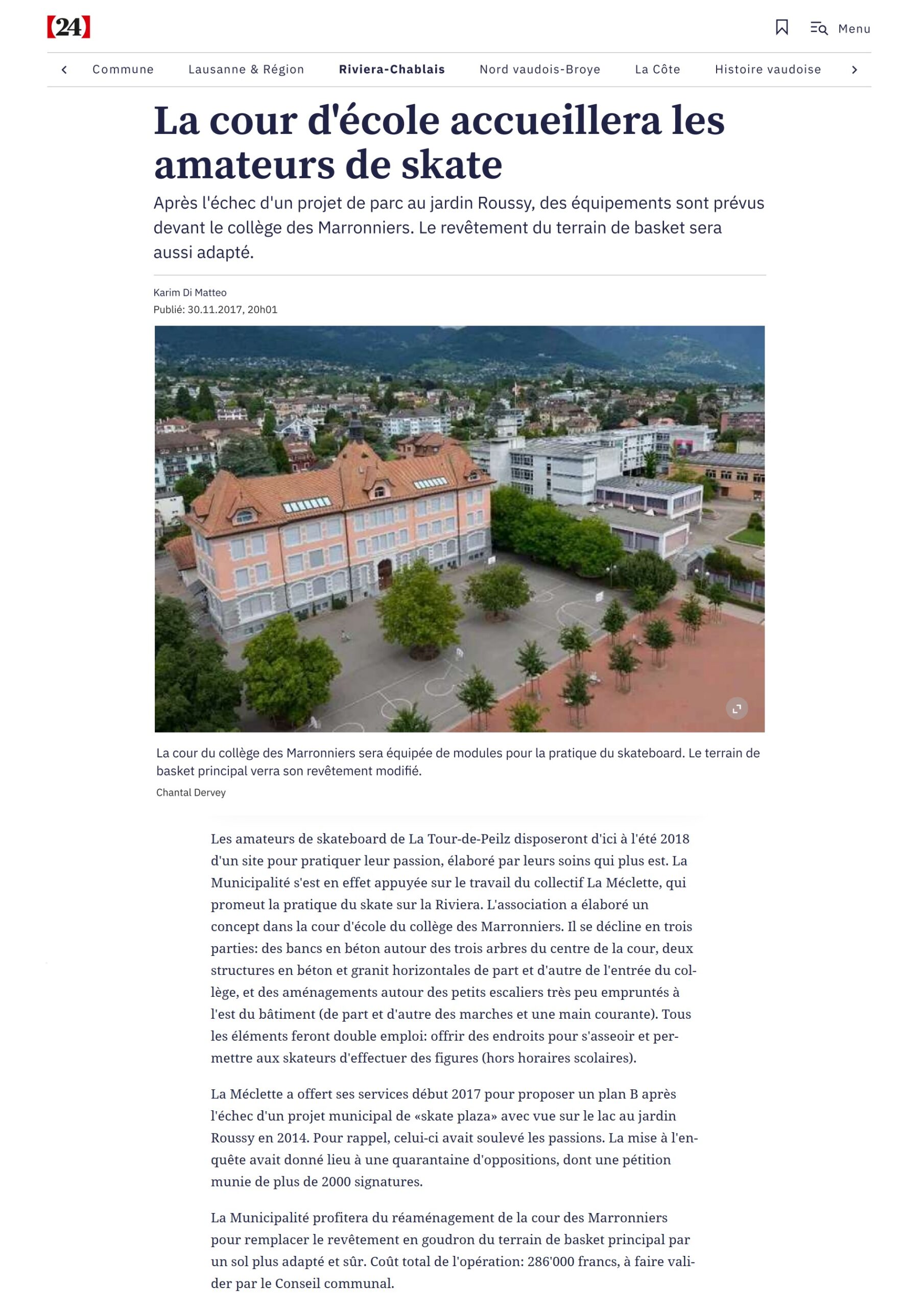 2017.11.30-24 Heures – Riviera-Chablais