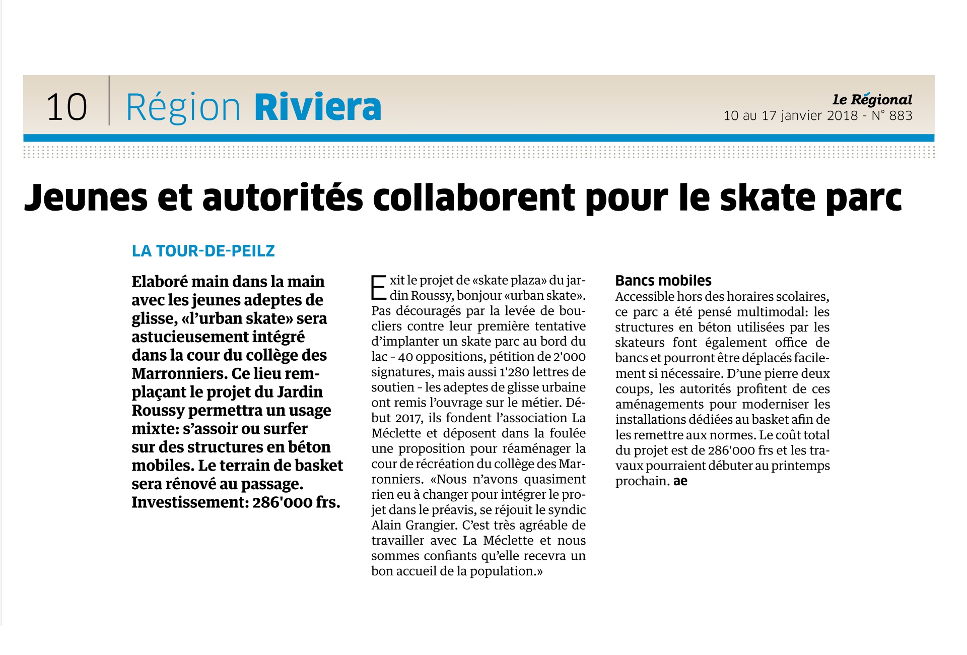 2018.01.10-Le Régional – n°883