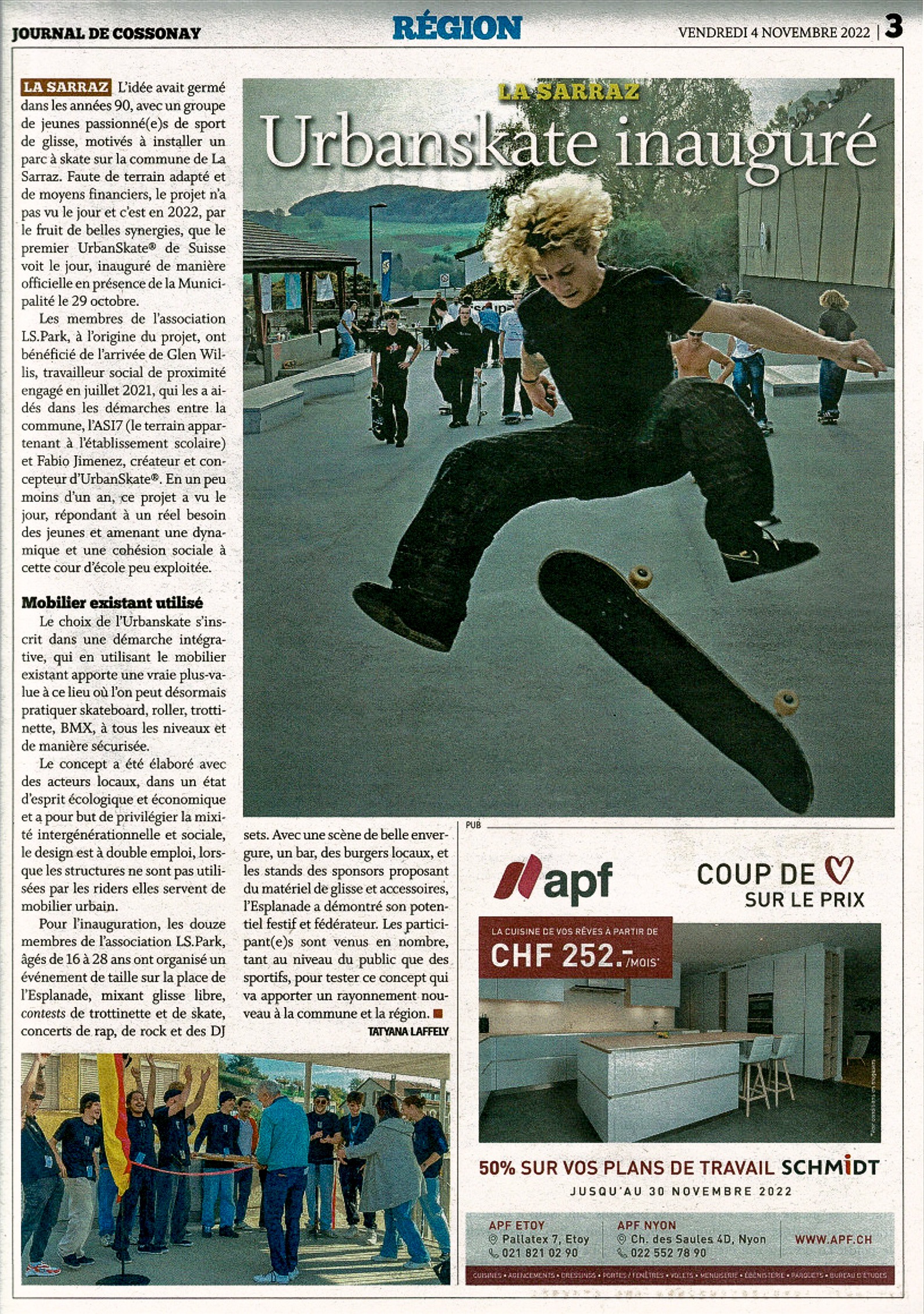 2022 10 04 La Sarraz – Journal de Cossonay